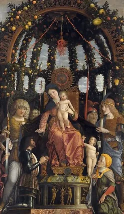 Boutiques de musées La Vierge et l'Enfant dite Vierge de la Victoire (panneaux acryliques) Discount