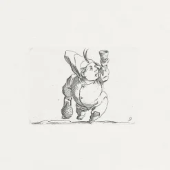 Dessins<Boutiques de musées Le Buveur Vu De Face