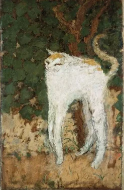 Boutiques de musées Le Chat blanc (détail) (toiles sur châssis) Clearance