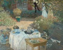 Boutiques de musées Le déjeuner: panneau décoratif (affiches d'art encadrées) Discount