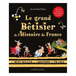 Boutiques de musées Le grand Bêtisier de l'Histoire de France Hot