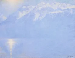 Boutiques de musées Le Lac Léman (détail) (toiles encadrées) Best