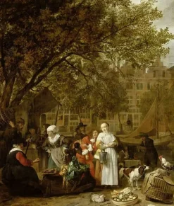 Boutiques de musées Le Marché aux herbes d'Amsterdam (panneaux aluminium) Hot