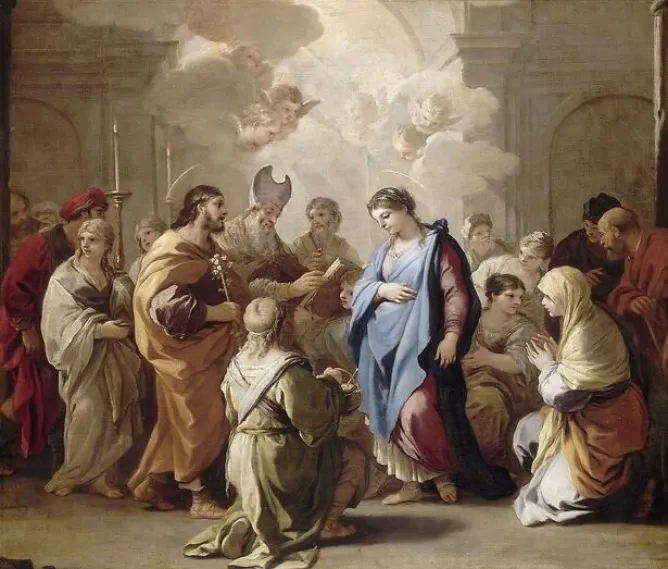 Toiles Sur Châssis<Boutiques de musées Le mariage de la Vierge (toiles sur châssis)