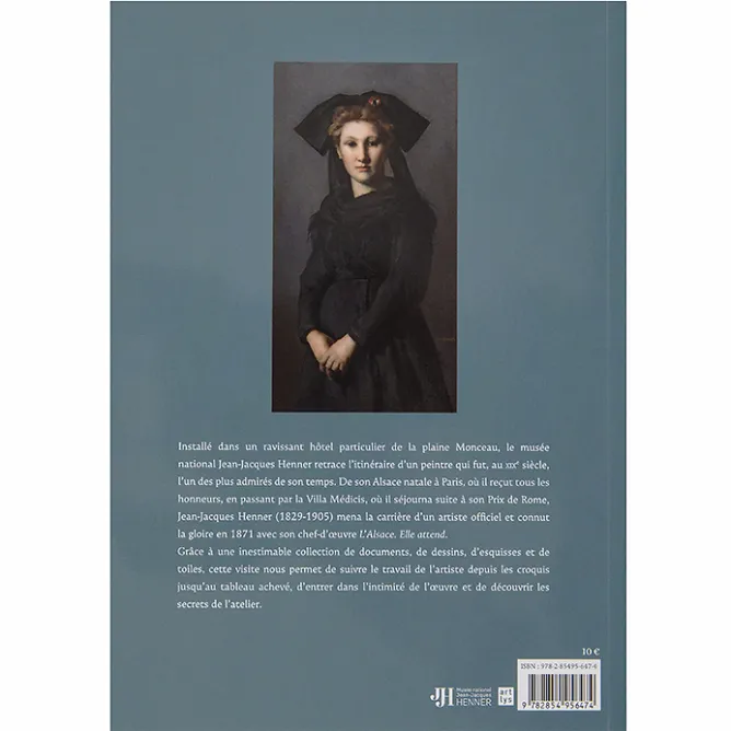Boutiques de musées Le musée national Jean-Jacques Henner. Guide des collections Outlet