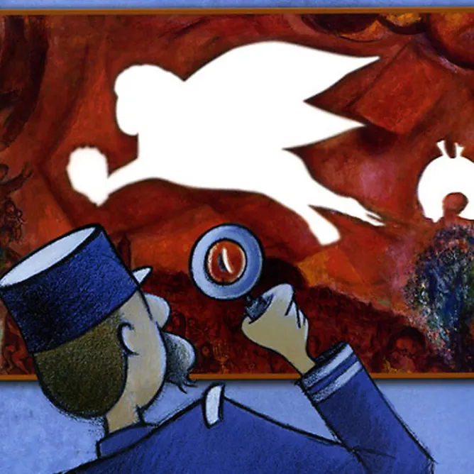 Livres Jeunesse<Boutiques de musées Le poisson bleu de monsieur Chagall a disparu !