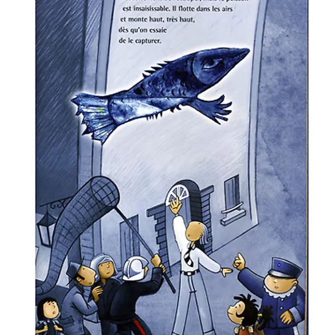 Livres Jeunesse<Boutiques de musées Le poisson bleu de monsieur Chagall a disparu !