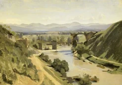 Toiles Sur Châssis|Affiches D'Art<Boutiques de musées Le pont de Narni (toiles sur châssis)