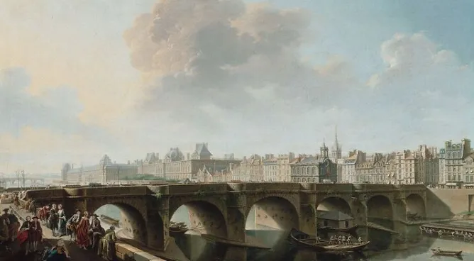Toiles Sans Cadre|Panneaux Aluminium<Boutiques de musées Le pont Neuf et la Samaritaine, à Paris (toiles sans cadre)