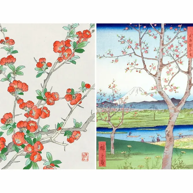 Livres D'Art<Boutiques de musées Le Printemps par les grands maîtres de l'estampe japonaise