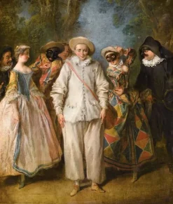 Boutiques de musées Les Acteurs de la Comédie-Italienne (toiles sans cadre)