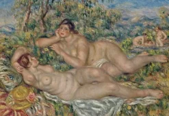 Boutiques de musées Les baigneuses (affiches d'art encadrées) New