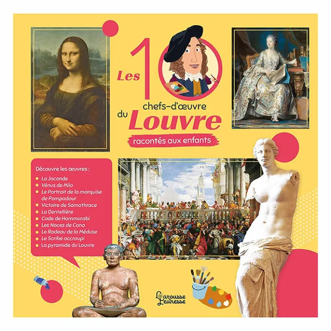 Livres Jeunesse<Boutiques de musées Les 10 chefs-d'œuvre du Louvre racontés aux enfants