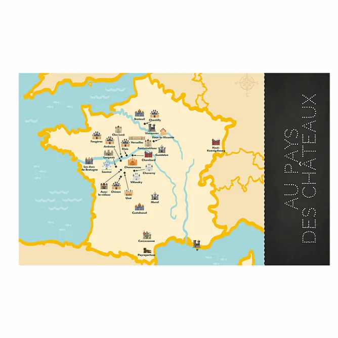 Livres Jeunesse<Boutiques de musées Les châteaux de France expliqués aux enfants
