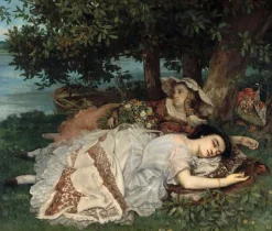 Toiles Encadrées|Toiles Sur Châssis<Boutiques de musées Les demoiselles du bord de la Seine (toiles encadrées)