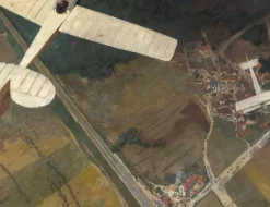 Boutiques de musées Les Grandes Manoeuvres vues d’un aéroplane (affiches d'art encadrées) Outlet