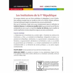 Constitution, Institutions Et Droit<Boutiques de musées Les institutions de la Ve République