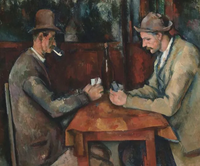 Panneaux Acryliques|Toiles Sans Cadre<Boutiques de musées Les joueurs de cartes (panneaux acryliques)