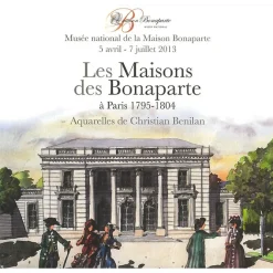 Boutiques de musées Les maisons des Bonaparte à Paris 1795-1804 - Catalogue d'exposition