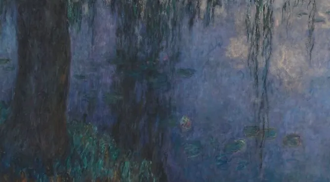 Panneaux Aluminium|Panneaux Acryliques<Boutiques de musées Les Nymphéas : Le Matin aux Saules (panneaux aluminium)
