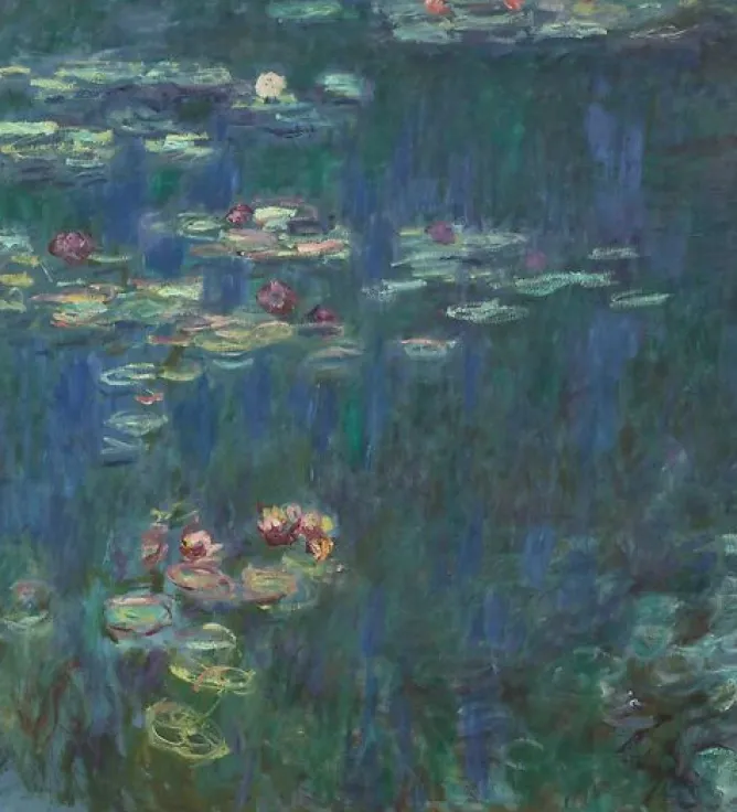 Boutiques de musées Les Nymphéas : Reflets verts (affiches d'art)