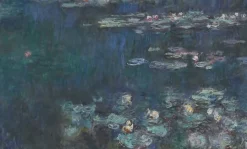 Boutiques de musées Les Nymphéas : Reflets verts (toiles encadrées) Outlet