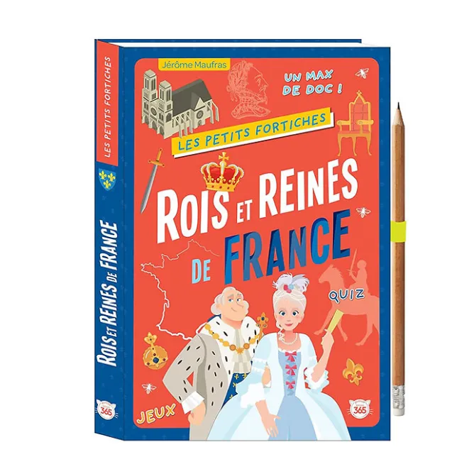 Livres Jeunesse<Boutiques de musées Les Petits Fortiches - Rois et reines de France