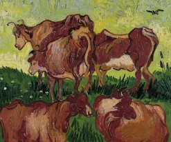 Toiles Encadrées|Affiches D'Art Encadrées<Boutiques de musées Les Vaches (d’après Gachet, d’après Jordaens) (toiles encadrées)