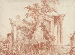 Boutiques de musées Le temple de la sibylle (toiles encadrées) Online