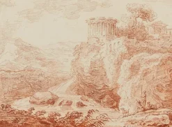 Boutiques de musées Le temple de la Sibylle (toiles encadrées) New