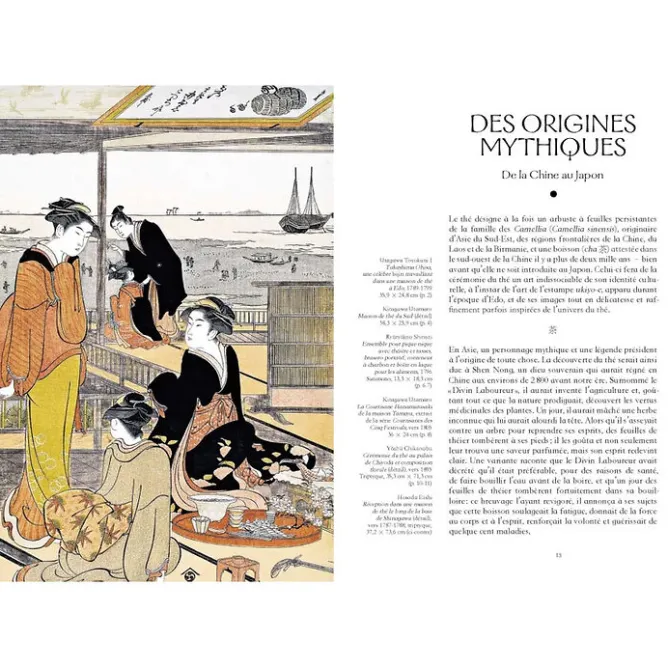 Livres D'Art<Boutiques de musées Le Thé par les grands maîtres de l'estampe japonaise