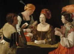Panneaux Aluminium|Toiles Sur Châssis<Boutiques de musées Le Tricheur à l'as de carreau (panneaux aluminium)