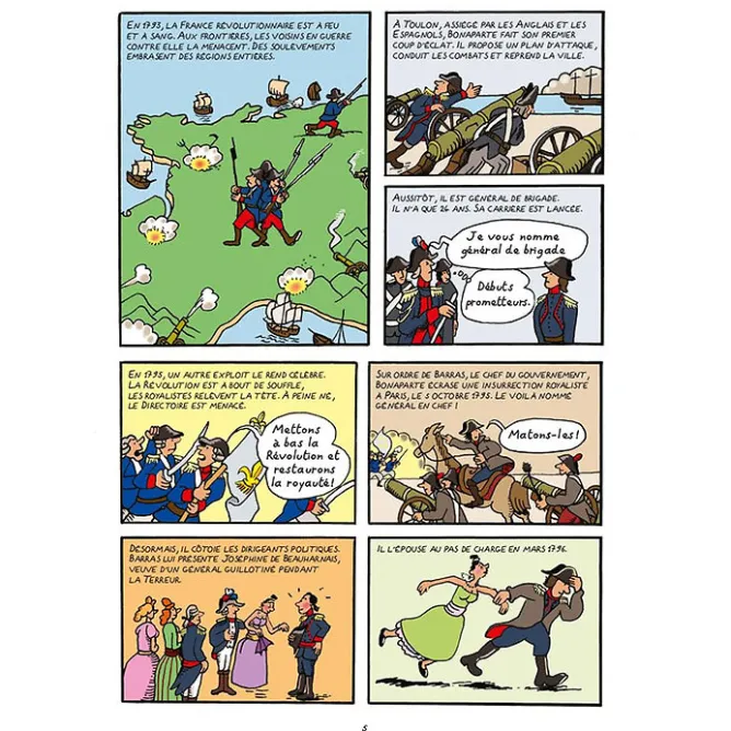 Livres Jeunesse<Boutiques de musées L'Histoire de France en BD - Napoléon et l'Empire