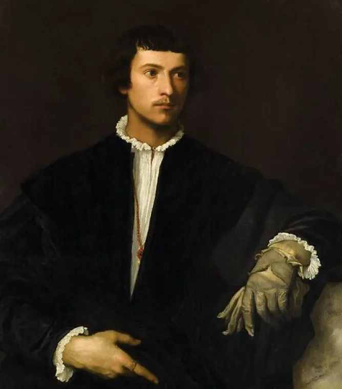 Boutiques de musées L'homme au gant (panneaux aluminium) Hot