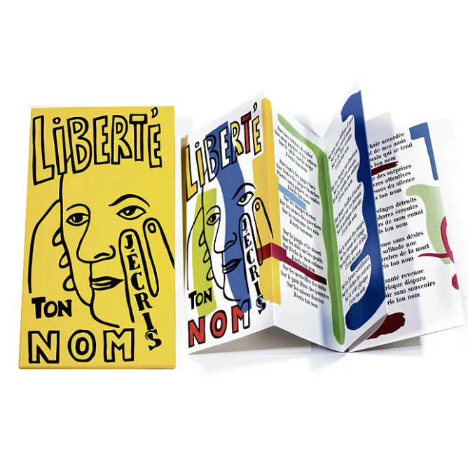 Boutiques de musées Liberté j'écris ton nom - Nouvelle édition 2022 Clearance