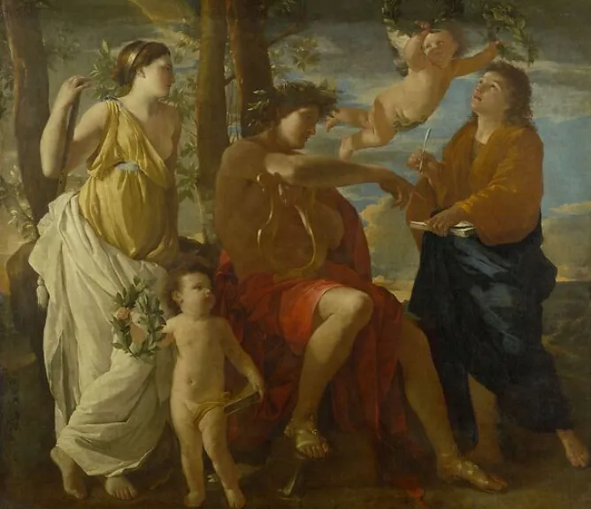 Boutiques de musées L'Inspiration du poète (toiles sur châssis) Clearance