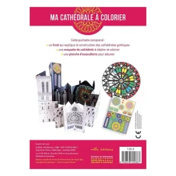 Loisirs Créatifs<Boutiques de musées Livre-frise Ma cathédrale à colorier