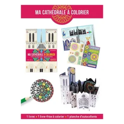 Loisirs Créatifs<Boutiques de musées Livre-frise Ma cathédrale à colorier