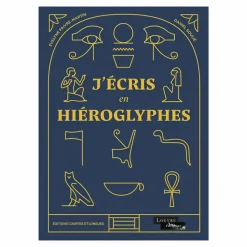 Boutiques de musées Livre-jeu - J'écris en hiéroglyphes Outlet