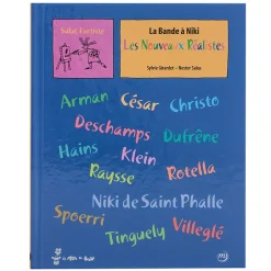 Livres Jeunesse<Boutiques de musées Livre-jeu La bande à Niki, Les Nouveaux Réalistes - Salut l'artiste