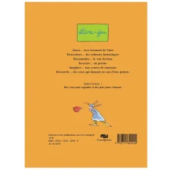 Livres Jeunesse<Boutiques de musées Livre-jeu L'art de Léonard- Salut l'artiste
