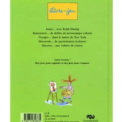 Livres Jeunesse<Boutiques de musées Livre-jeu Les hiéroglyphes de Keith Haring - Salut l'artiste