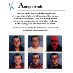 Livres Jeunesse<Boutiques de musées Livre-jeu Les hiéroglyphes de Keith Haring - Salut l'artiste