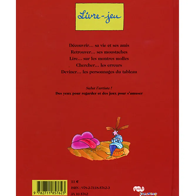 Livres Jeunesse<Boutiques de musées Livre-jeu Quel drôle de génie ce Dalí ! - Salut l'artiste