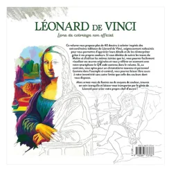 Boutiques de musées Léonard de Vinci - Livre de coloriage Non officiel Hot