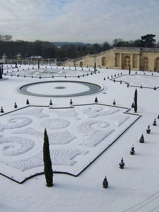 Boutiques de musées L'Orangerie du château de Versailles sous la neige en janvier 2009 (panneaux acryliques) Outlet