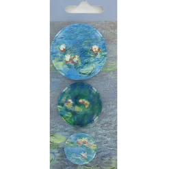 Pin'S<Boutiques de musées Lot de 3 badges Claude Monet - Nymphéas