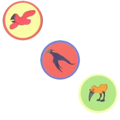 Boutiques de musées Lot de 3 badges Léopold Chauveau - Paysages monstrueux Outlet