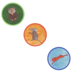 Loisirs Créatifs|Habits Et Accessoires<Boutiques de musées Lot de 3 badges Léopold Chauveau - Animaux