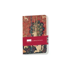 Boutiques de musées Lot de 3 carnets La Dame à la Licorne Clearance